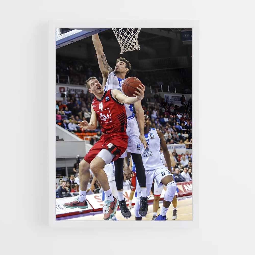 Poster Zaragoza basket – affiche Basketball (vue 3)